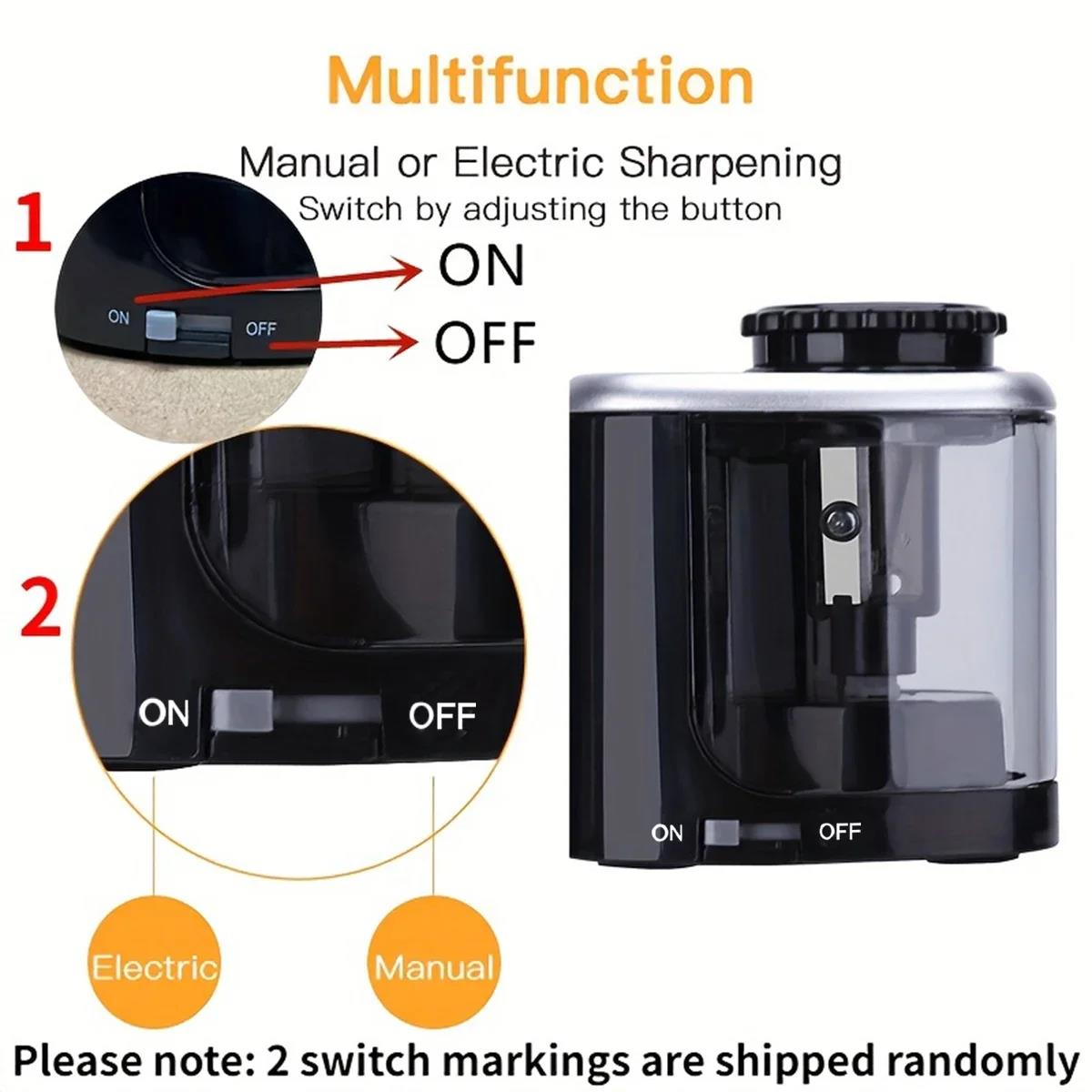 Battery Operated Electric Shar - Electric Pencil Sharpener Usb ulasan dan harga