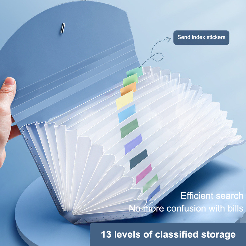 ~13 Pockets Expanding File Fol - Expandable Accordion File Folder 13 Pockets ulasan dan harga