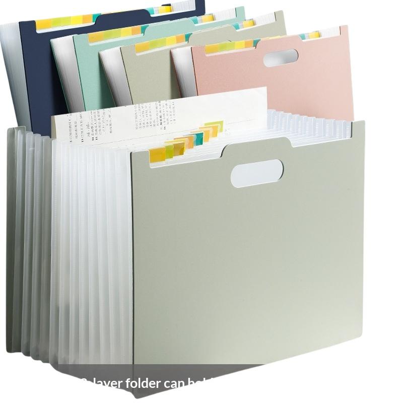 13 Pockets Accordion Expanding - Expandable Accordion File Folder 13 Pockets ulasan dan harga