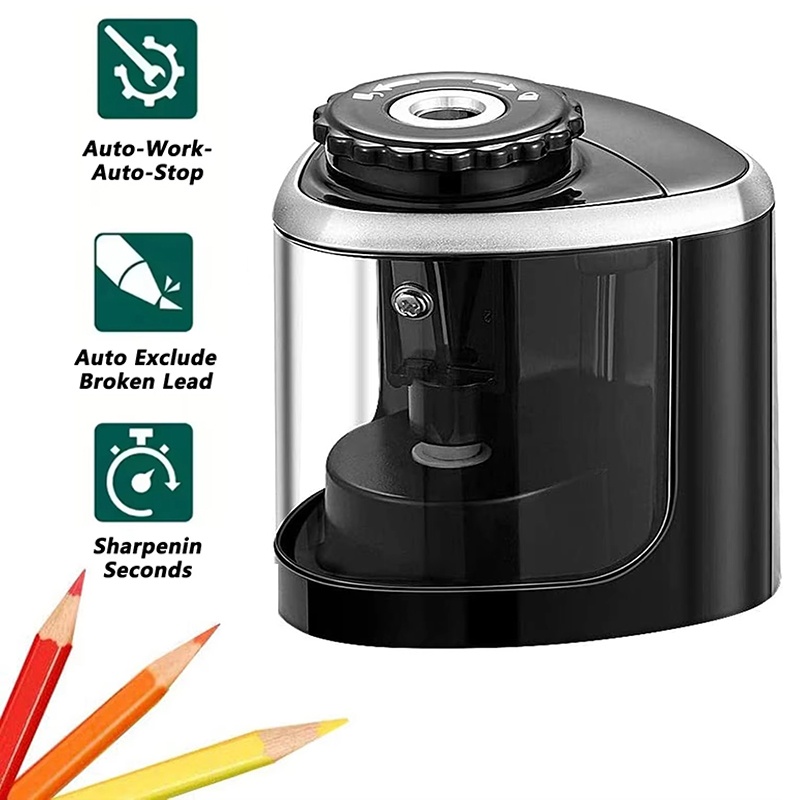 Automatic Pencil Sharpener Des - Electric Pencil Sharpener Usb ulasan dan harga