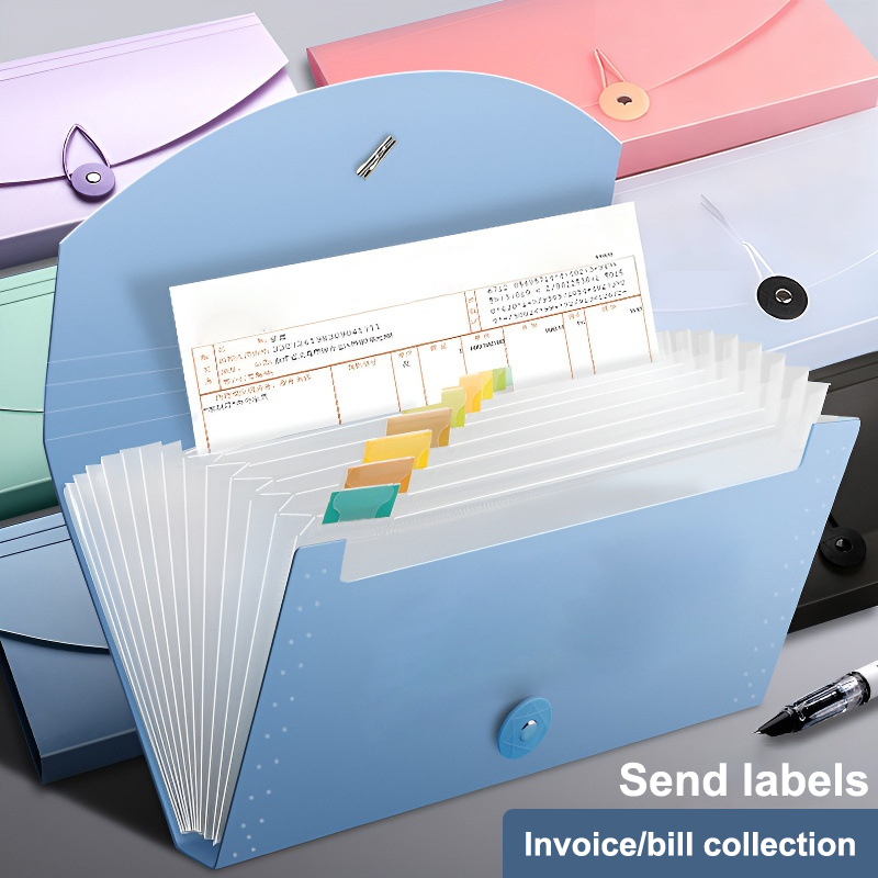 ✰✪13 Pockets Expanding File Fo - Expandable Accordion File Folder 13 Pockets ulasan dan harga