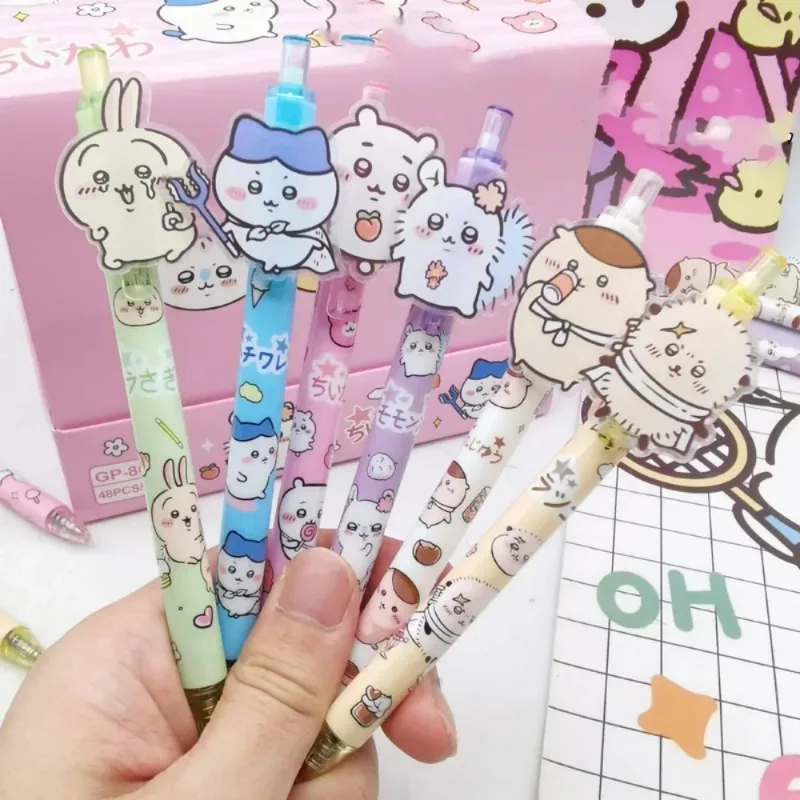 Kawaii Chiikawa Gel Pens 0.5mm - School Supplies ulasan dan harga