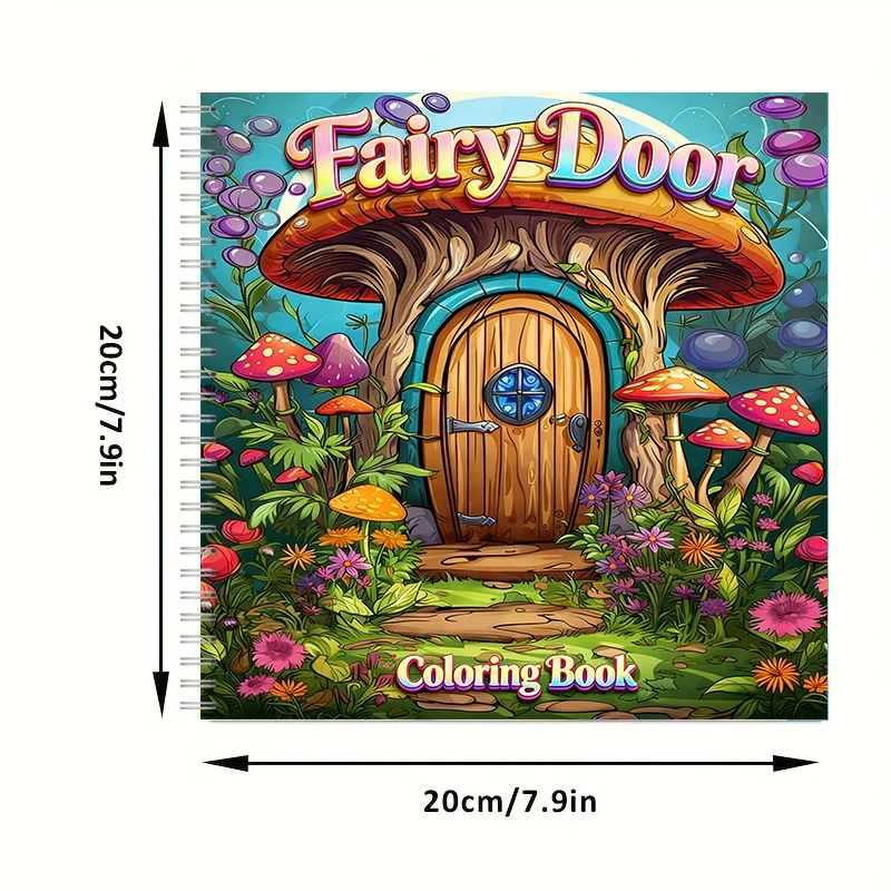 Coloring Book Fairy Door for A - School Supplies ulasan dan harga